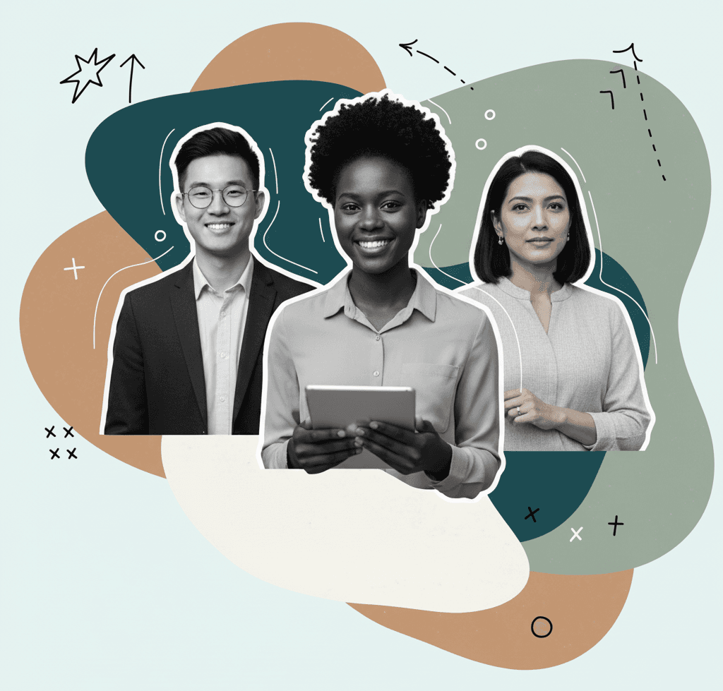 Professional consulting illustration